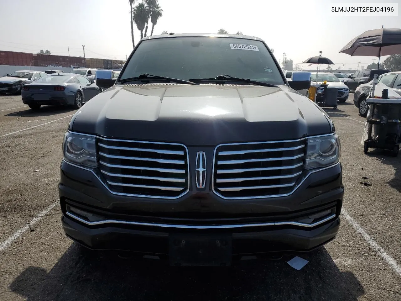 2015 Lincoln Navigator VIN: 5LMJJ2HT2FEJ04196 Lot: 56872924