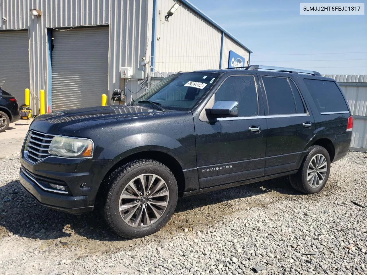 2015 Lincoln Navigator VIN: 5LMJJ2HT6FEJ01317 Lot: 57029034