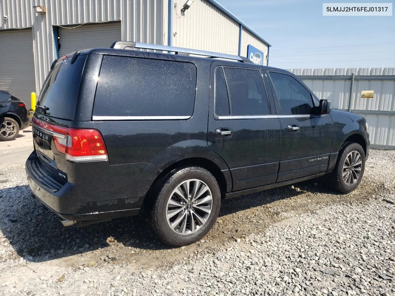 2015 Lincoln Navigator VIN: 5LMJJ2HT6FEJ01317 Lot: 57029034