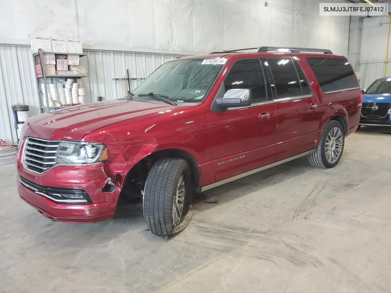 2015 Lincoln Navigator L VIN: 5LMJJ3JT8FEJ07412 Lot: 57426614