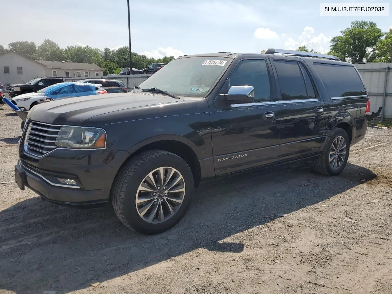 2015 Lincoln Navigator L VIN: 5LMJJ3JT7FEJ02038 Lot: 57539774