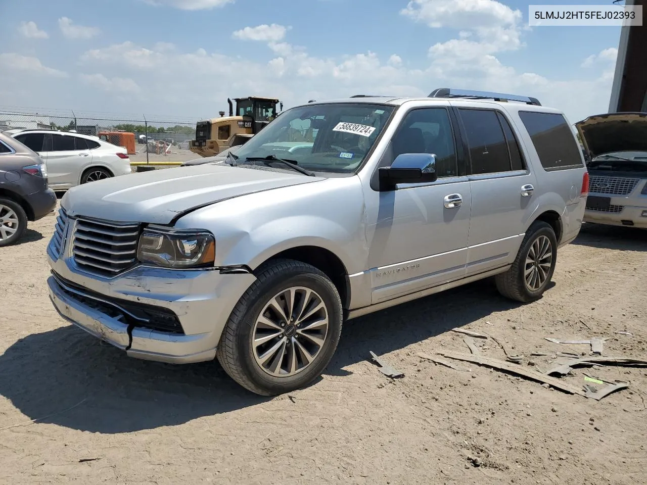 2015 Lincoln Navigator VIN: 5LMJJ2HT5FEJ02393 Lot: 58839724