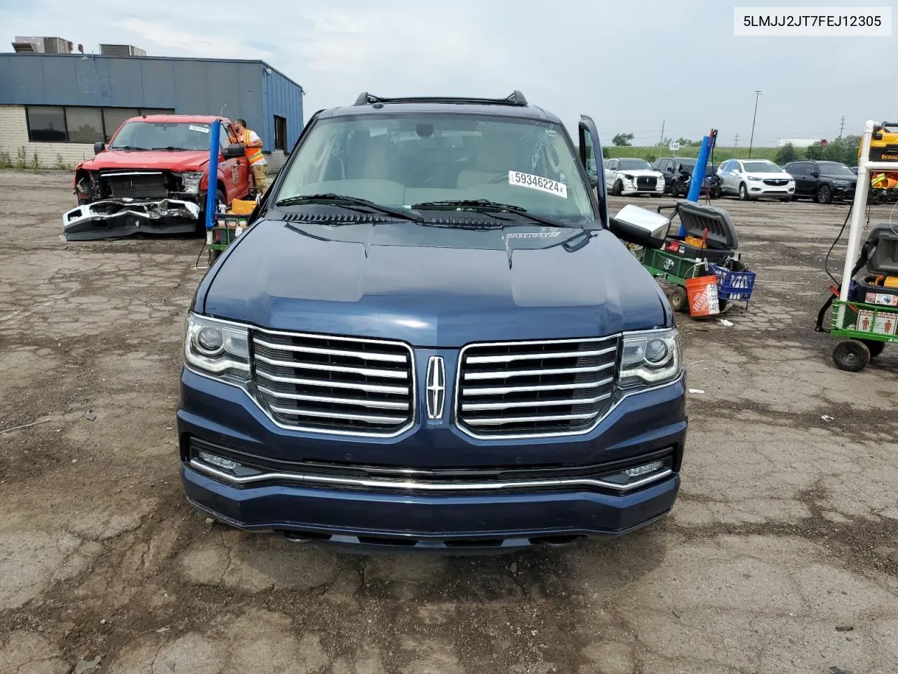 2015 Lincoln Navigator VIN: 5LMJJ2JT7FEJ12305 Lot: 59346224