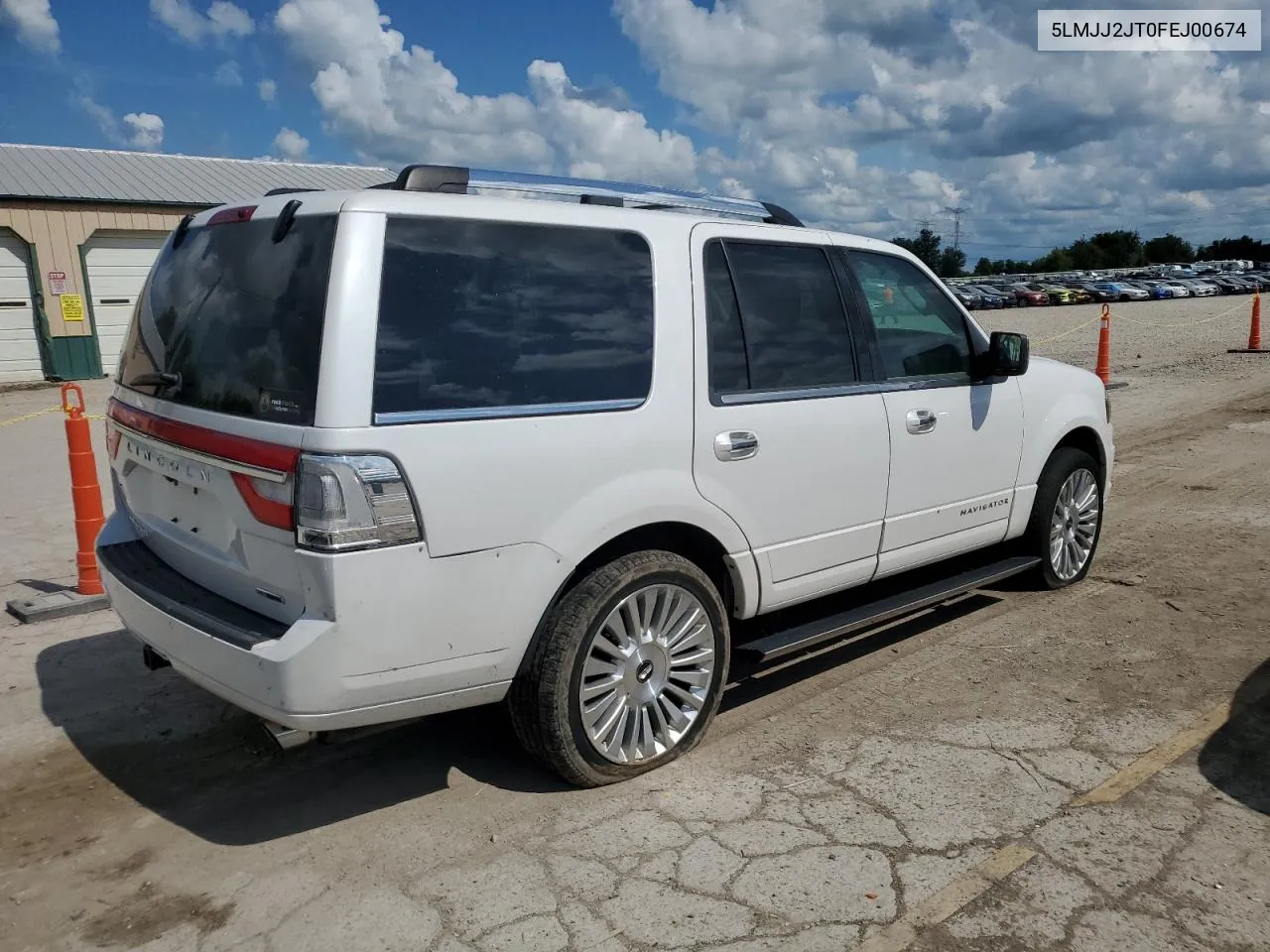 2015 Lincoln Navigator VIN: 5LMJJ2JT0FEJ00674 Lot: 62366184