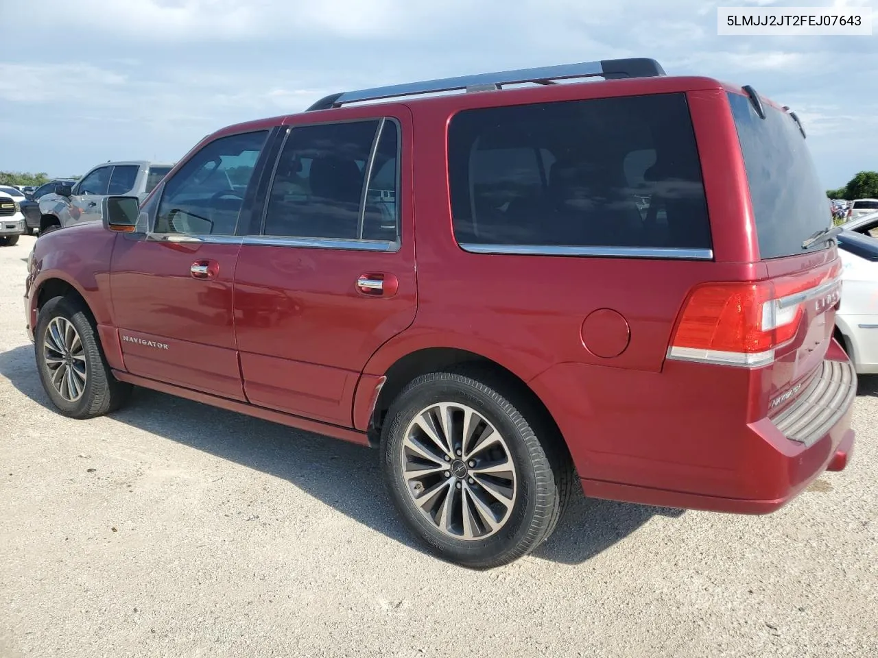 2015 Lincoln Navigator VIN: 5LMJJ2JT2FEJ07643 Lot: 62791554