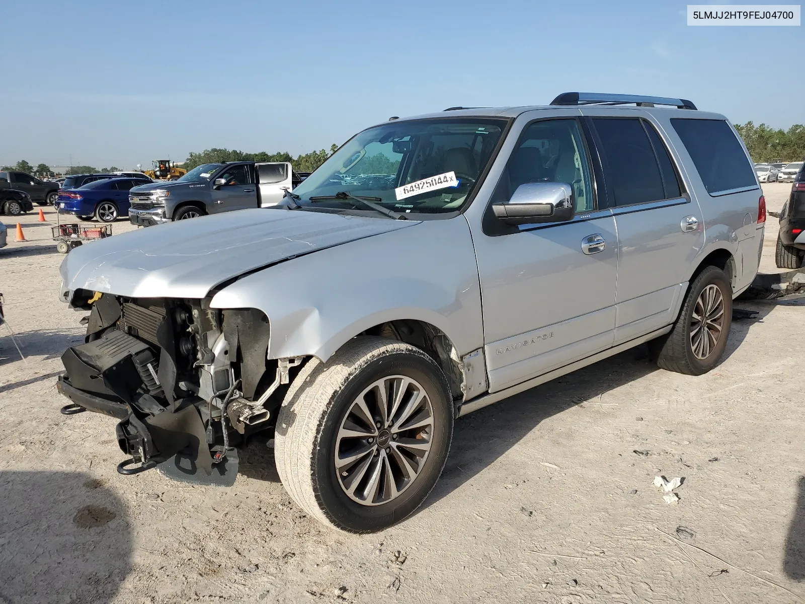 2015 Lincoln Navigator VIN: 5LMJJ2HT9FEJ04700 Lot: 64925044