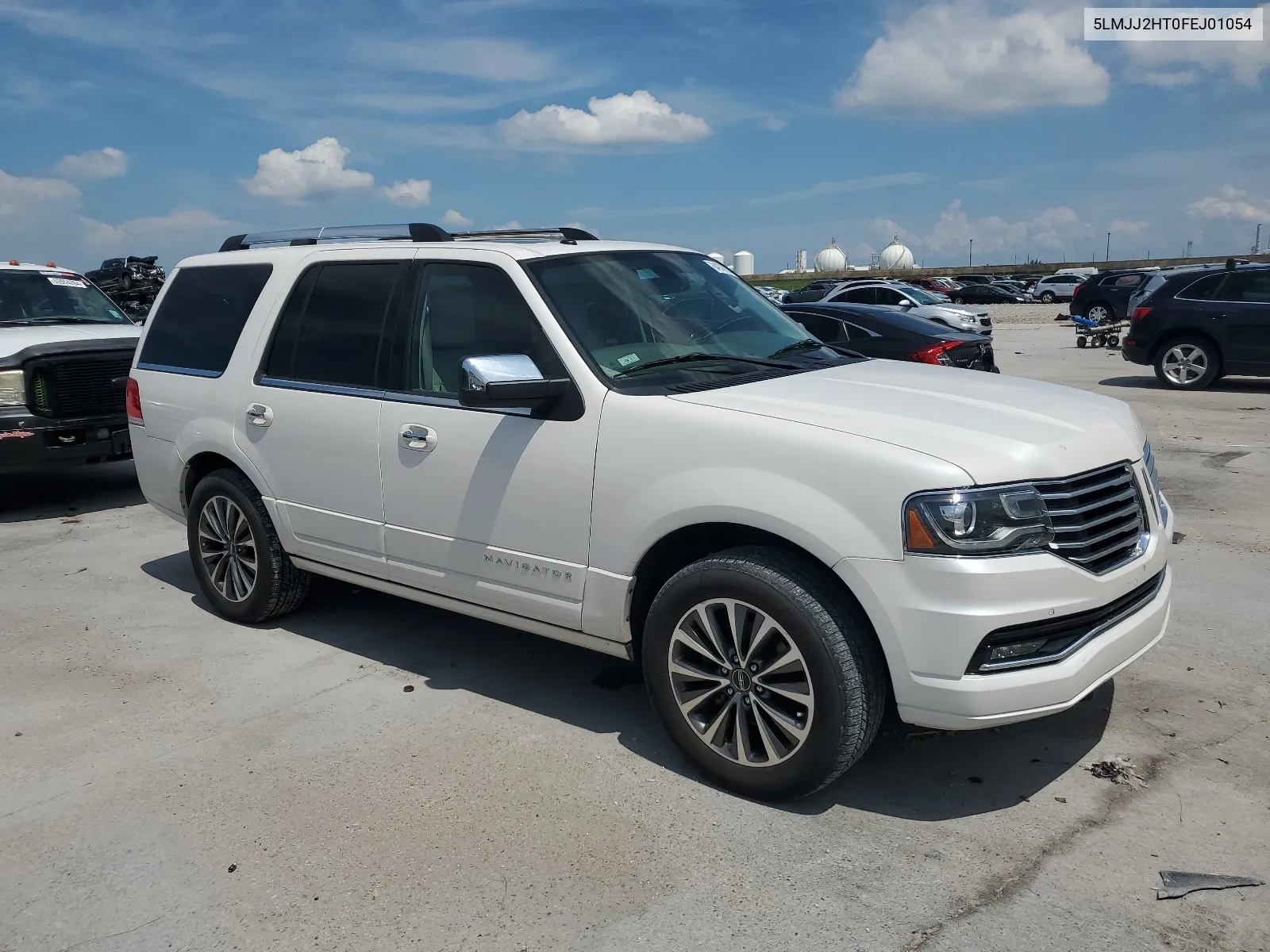 2015 Lincoln Navigator VIN: 5LMJJ2HT0FEJ01054 Lot: 64978934