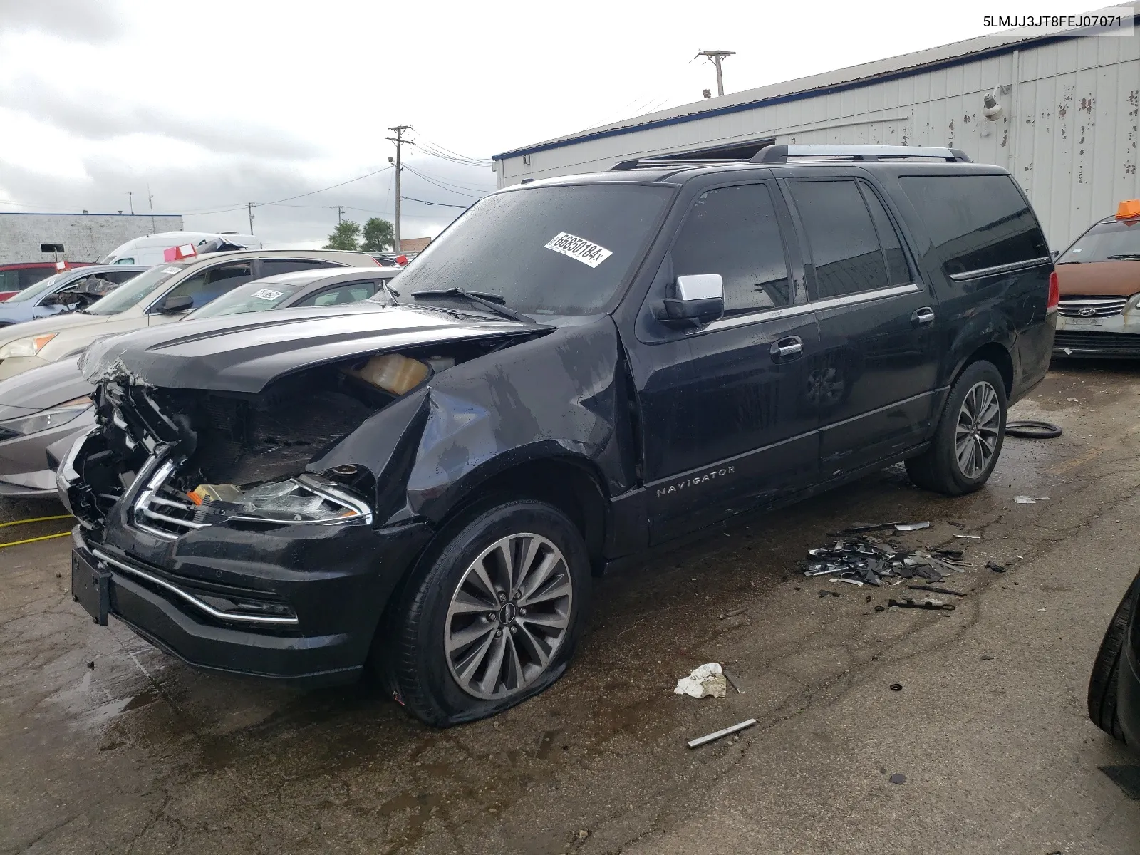 2015 Lincoln Navigator L VIN: 5LMJJ3JT8FEJ07071 Lot: 66850184