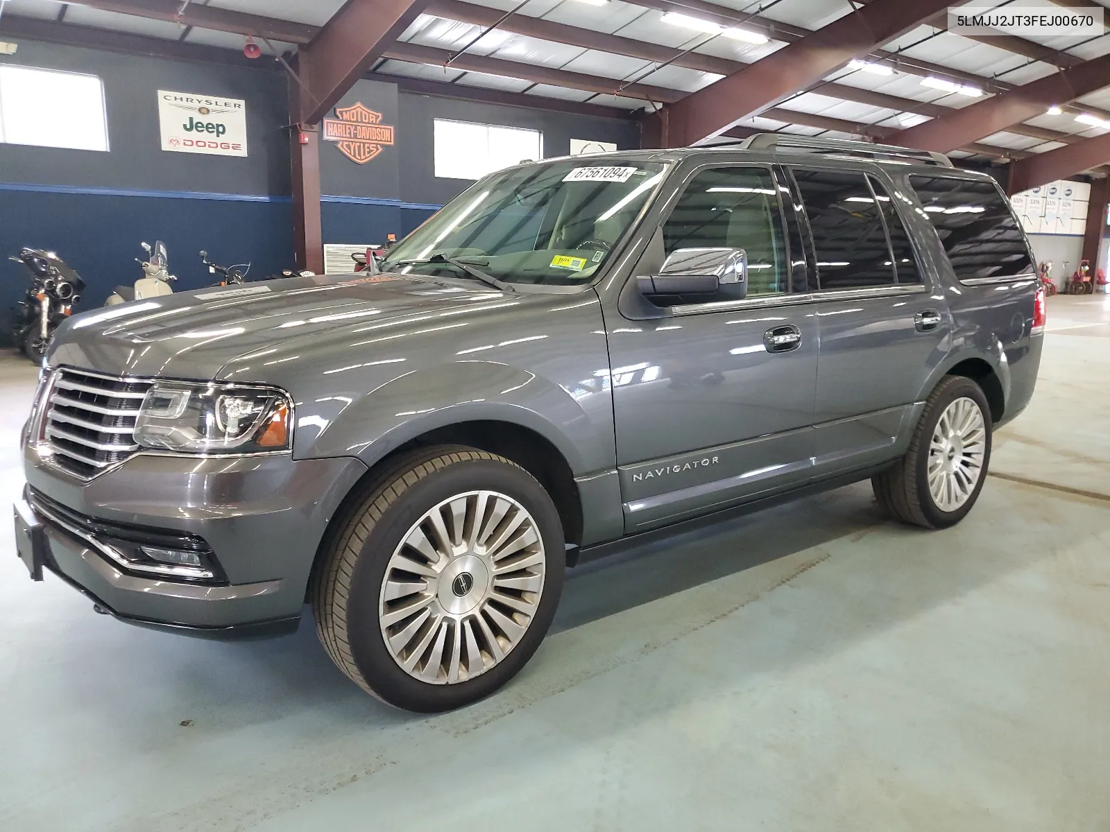 2015 Lincoln Navigator VIN: 5LMJJ2JT3FEJ00670 Lot: 67561094