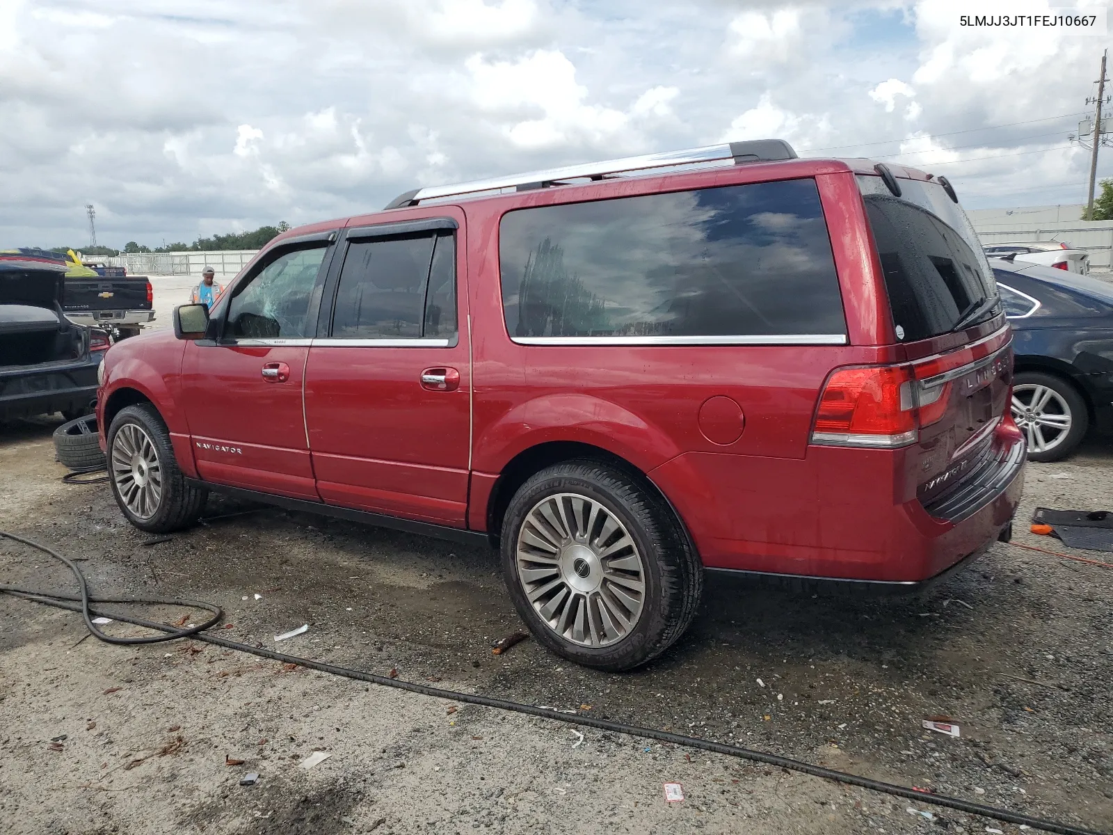 2015 Lincoln Navigator L VIN: 5LMJJ3JT1FEJ10667 Lot: 68497554