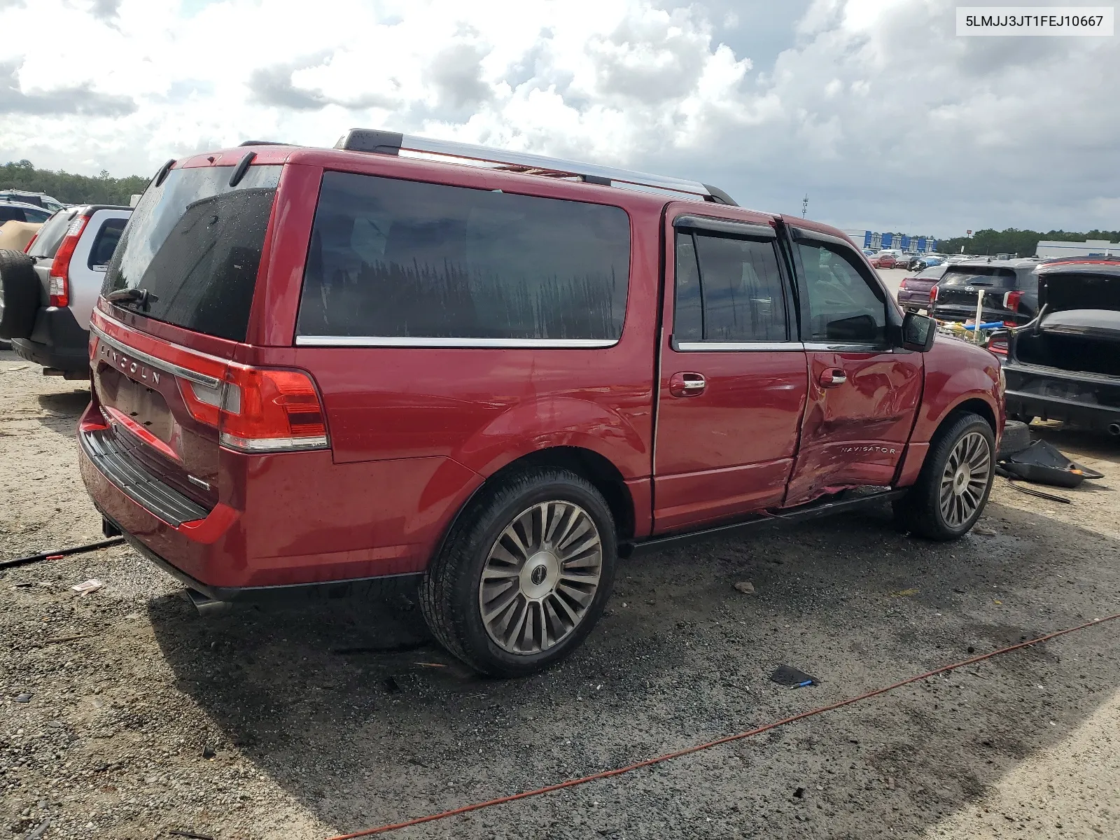 2015 Lincoln Navigator L VIN: 5LMJJ3JT1FEJ10667 Lot: 68497554