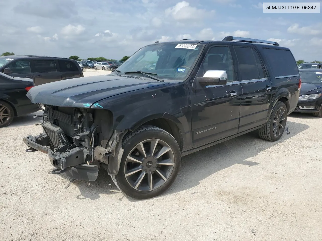 2016 Lincoln Navigator L Reserve VIN: 5LMJJ3LT1GEL06347 Lot: 57208014