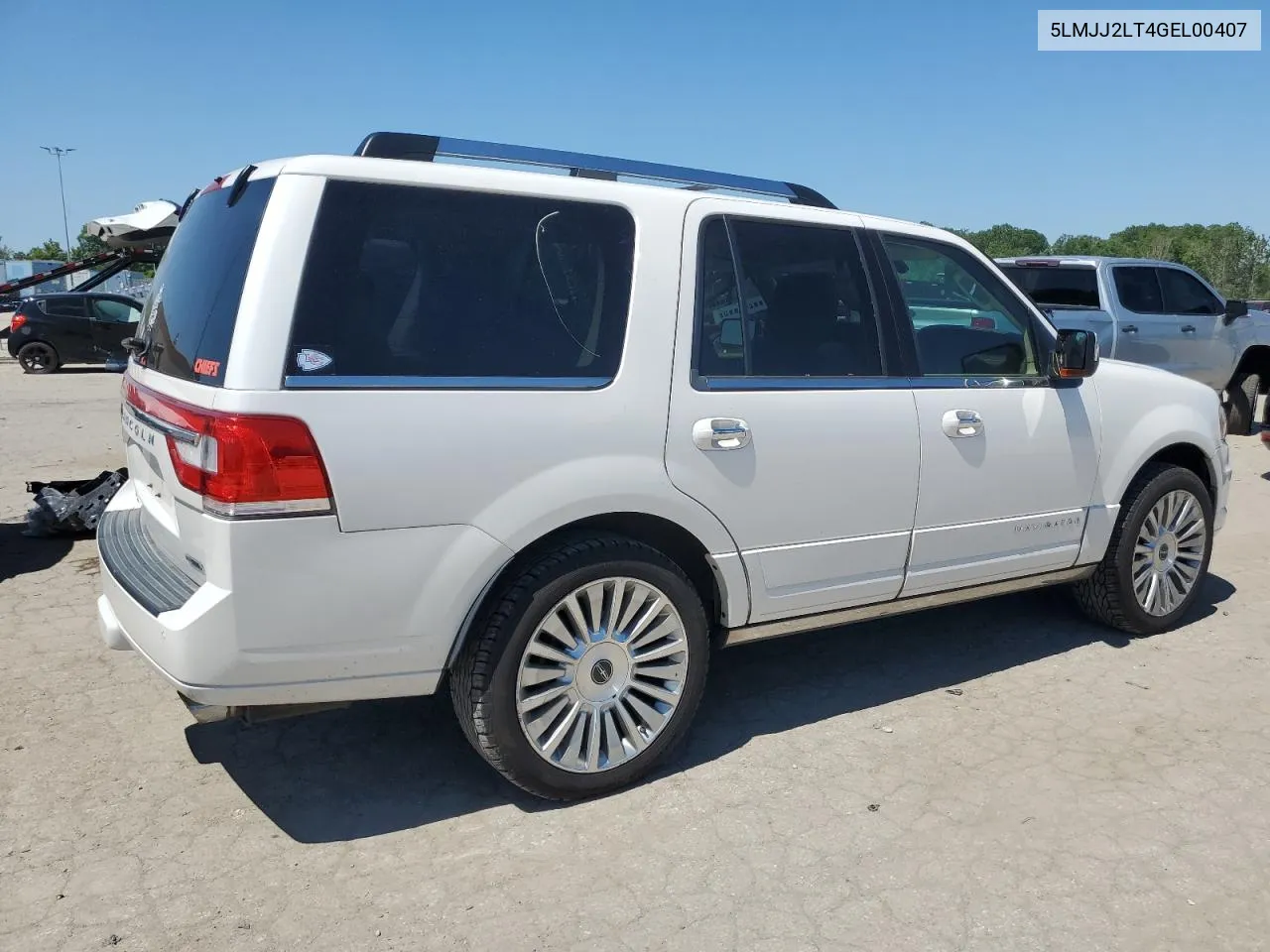 2016 Lincoln Navigator Reserve VIN: 5LMJJ2LT4GEL00407 Lot: 59069014