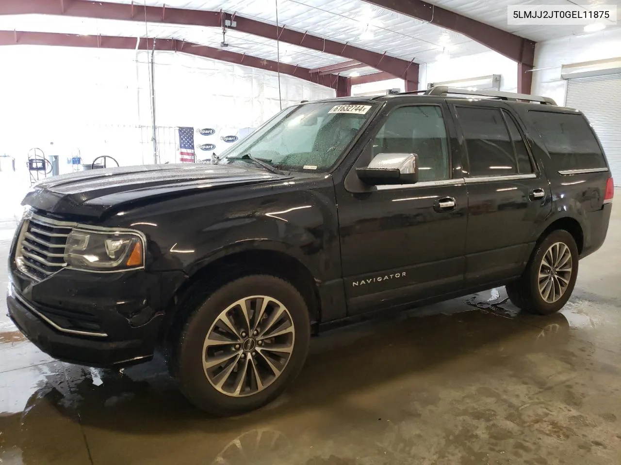 2016 Lincoln Navigator Select VIN: 5LMJJ2JT0GEL11875 Lot: 61632744