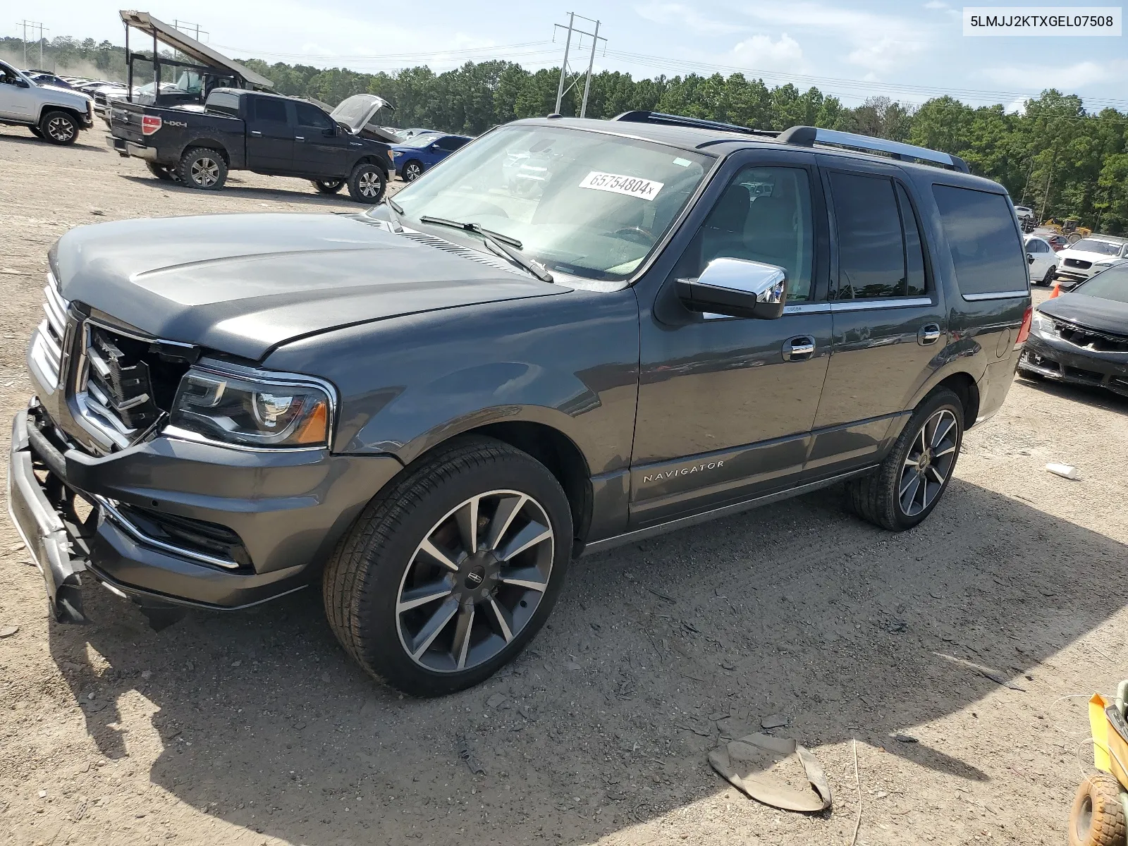 2016 Lincoln Navigator Reserve VIN: 5LMJJ2KTXGEL07508 Lot: 65754804