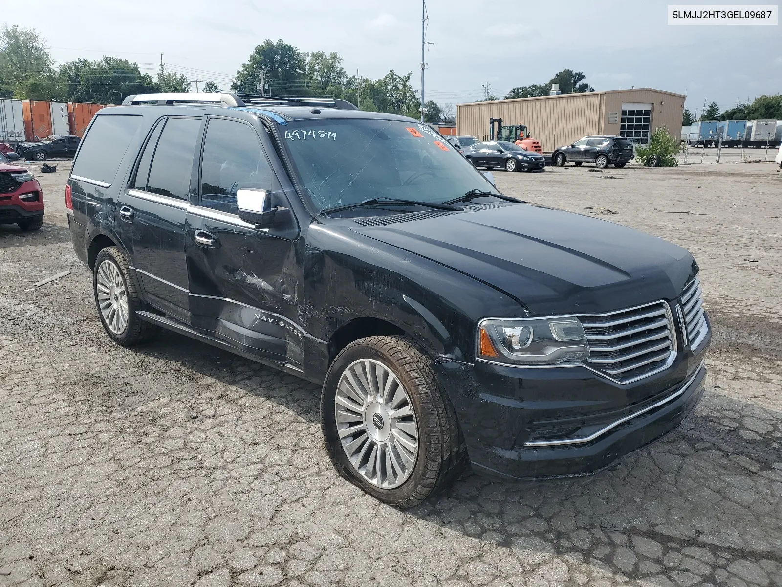 2016 Lincoln Navigator Select VIN: 5LMJJ2HT3GEL09687 Lot: 66633454