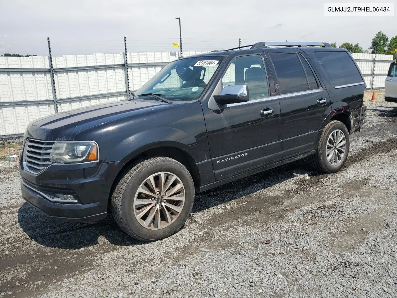 2017 Lincoln Navigator Select VIN: 5LMJJ2JT9HEL06434 Lot: 56151004