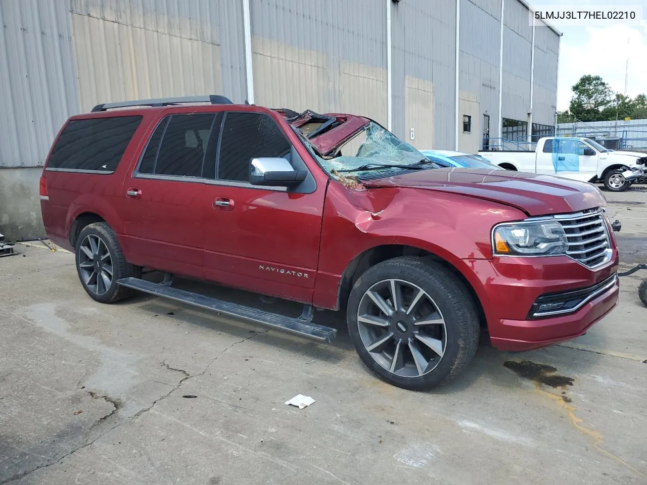 5LMJJ3LT7HEL02210 2017 Lincoln Navigator L Reserve