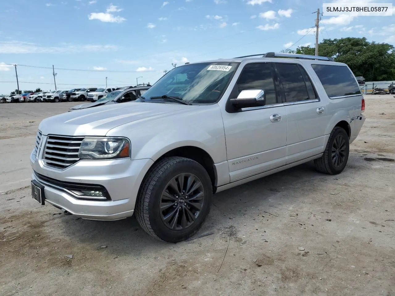 5LMJJ3JT8HEL05877 2017 Lincoln Navigator L Select