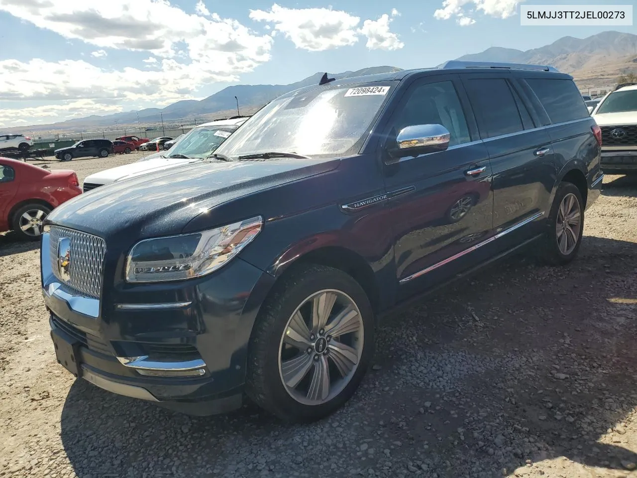 2018 Lincoln Navigator L Black Label VIN: 5LMJJ3TT2JEL00273 Lot: 72098424