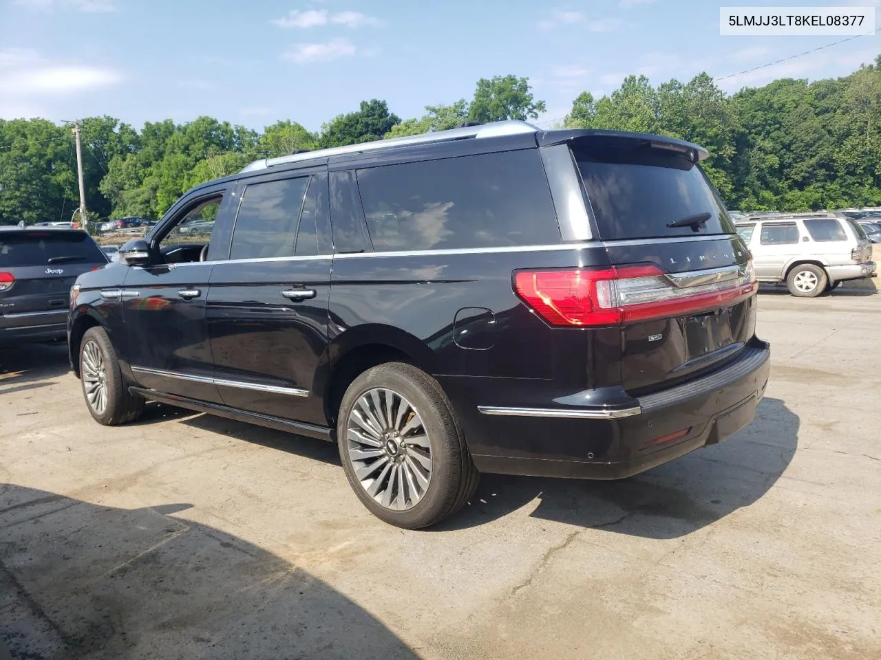 5LMJJ3LT8KEL08377 2019 Lincoln Navigator L Reserve