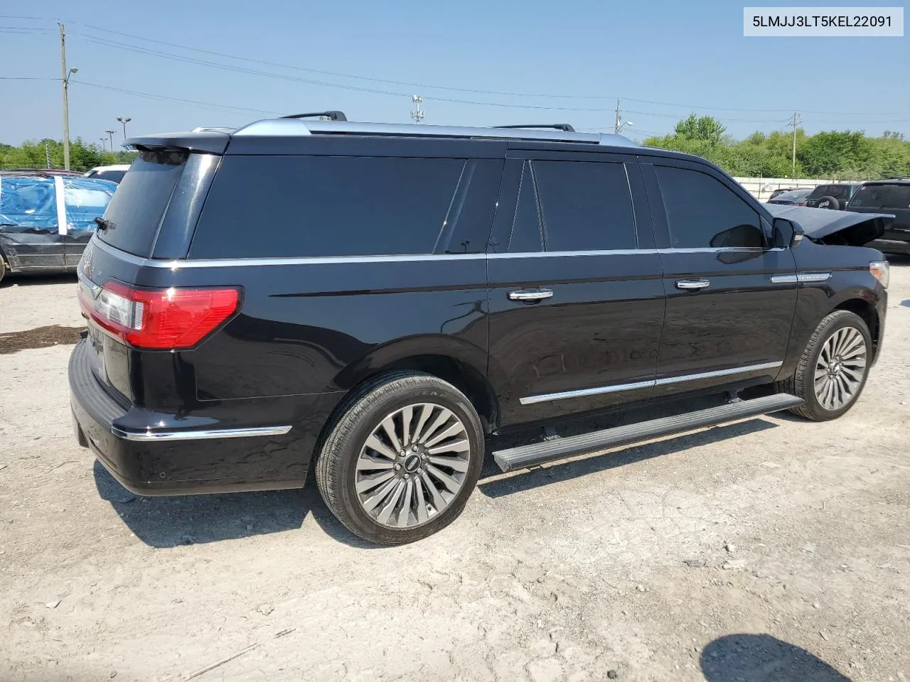 2019 Lincoln Navigator L Reserve VIN: 5LMJJ3LT5KEL22091 Lot: 59612014