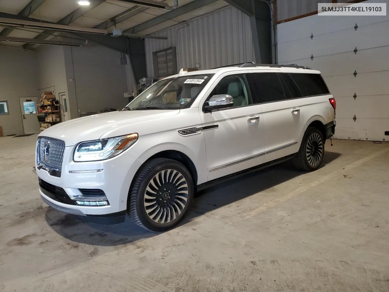 2019 Lincoln Navigator L Black Label VIN: 5LMJJ3TT4KEL19103 Lot: 61081284