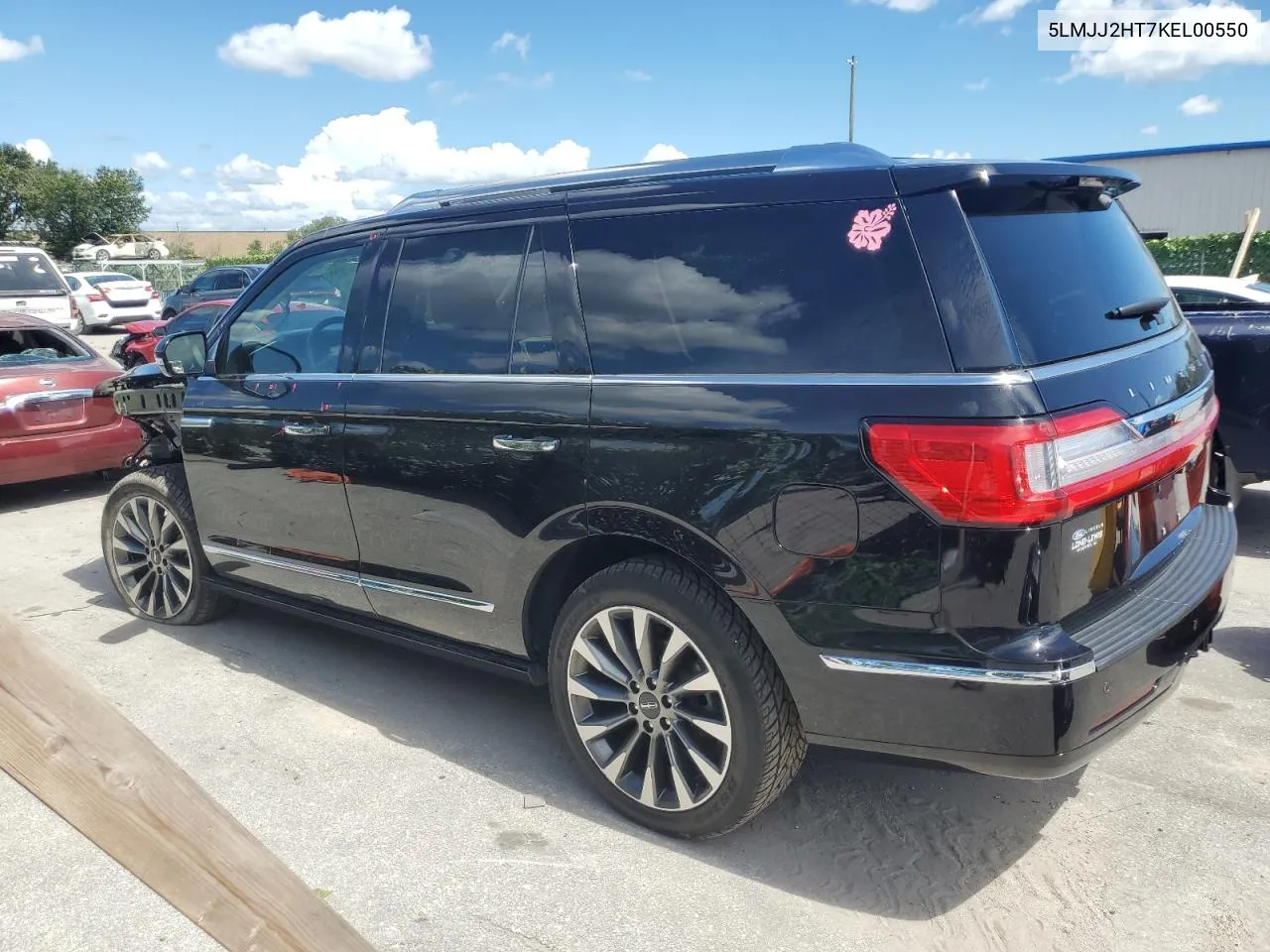 2019 Lincoln Navigator Select VIN: 5LMJJ2HT7KEL00550 Lot: 61216724