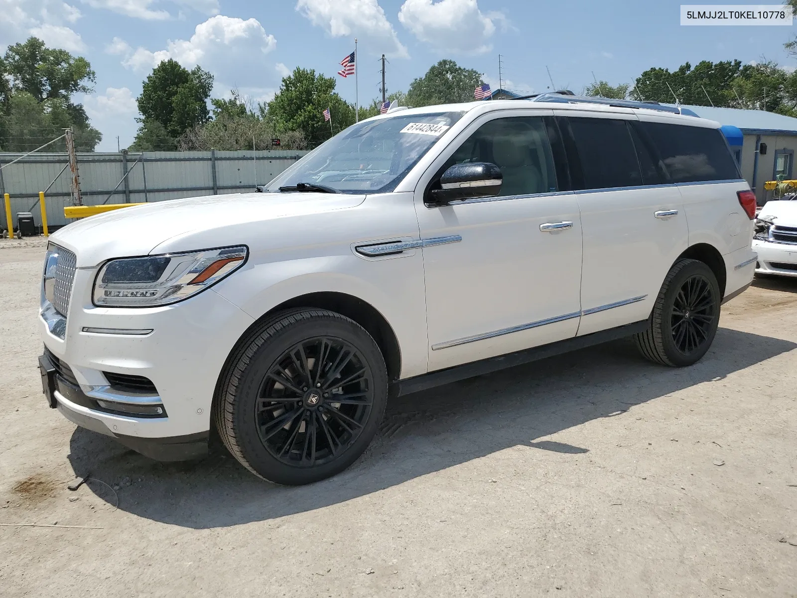 2019 Lincoln Navigator Reserve VIN: 5LMJJ2LT0KEL10778 Lot: 61442844