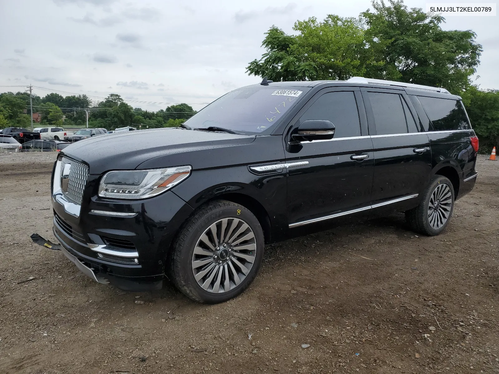 2019 Lincoln Navigator L Reserve VIN: 5LMJJ3LT2KEL00789 Lot: 63061574