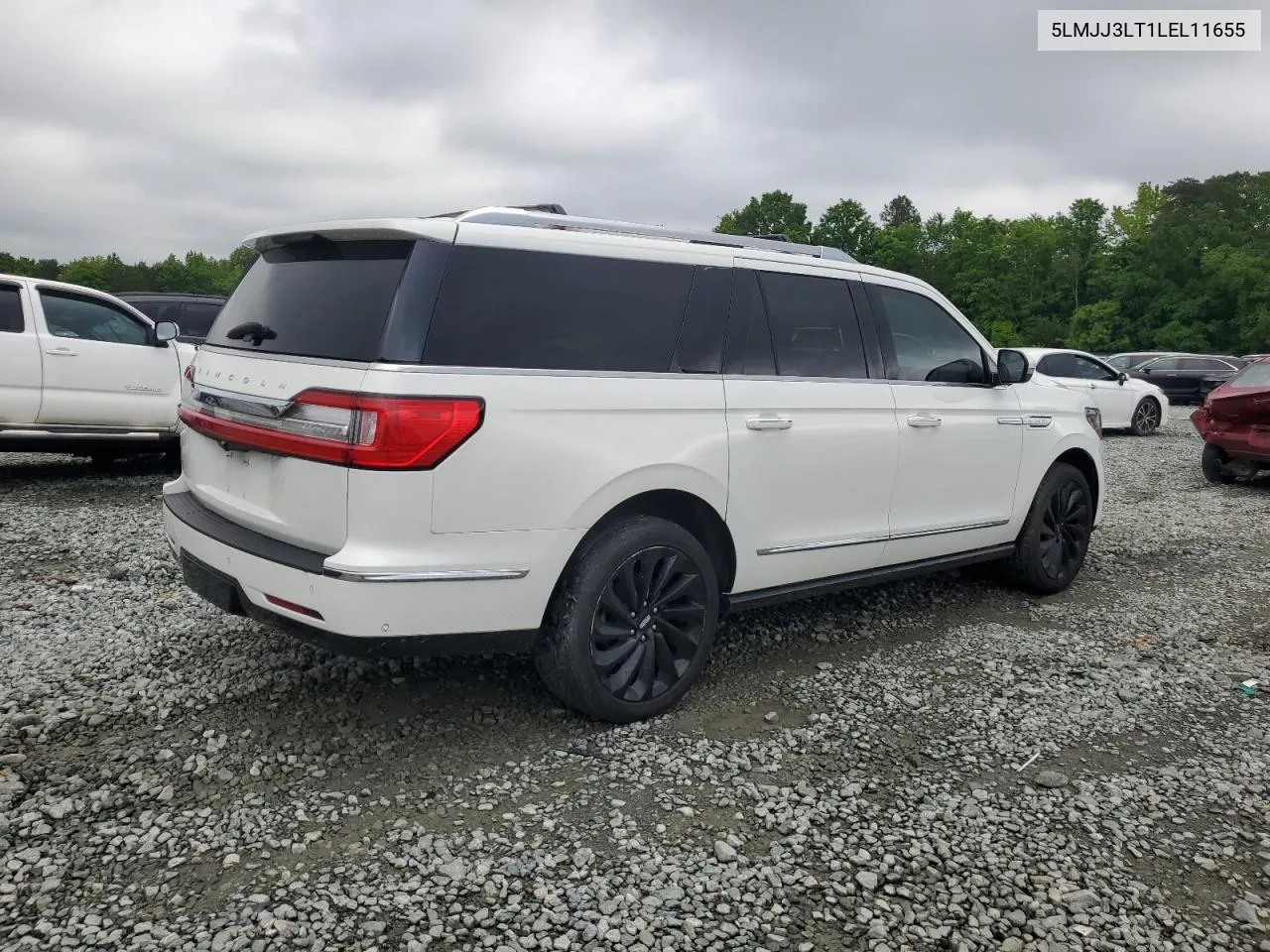 2020 Lincoln Navigator L Reserve VIN: 5LMJJ3LT1LEL11655 Lot: 53395604