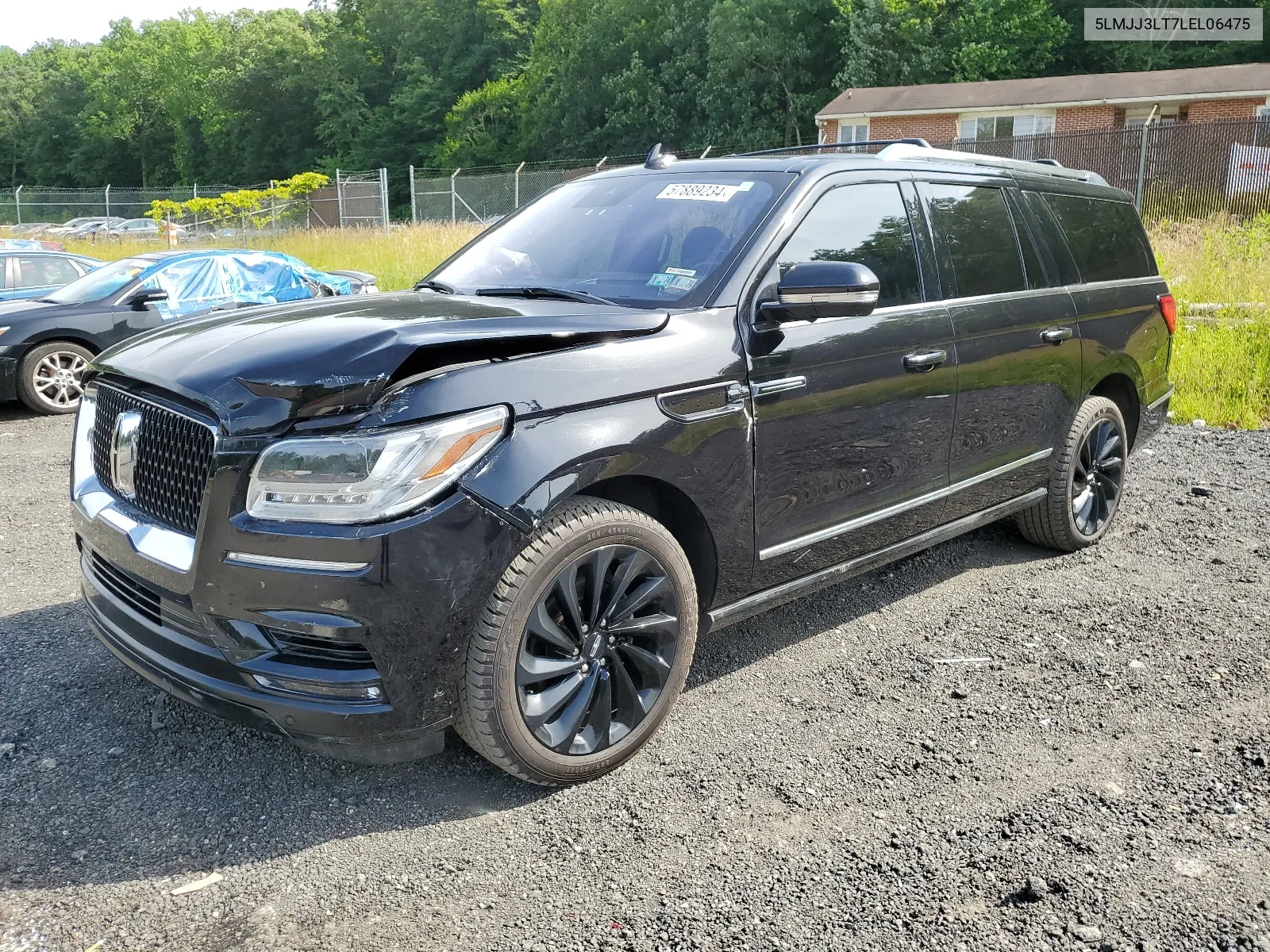 2020 Lincoln Navigator L Reserve VIN: 5LMJJ3LT7LEL06475 Lot: 57889234