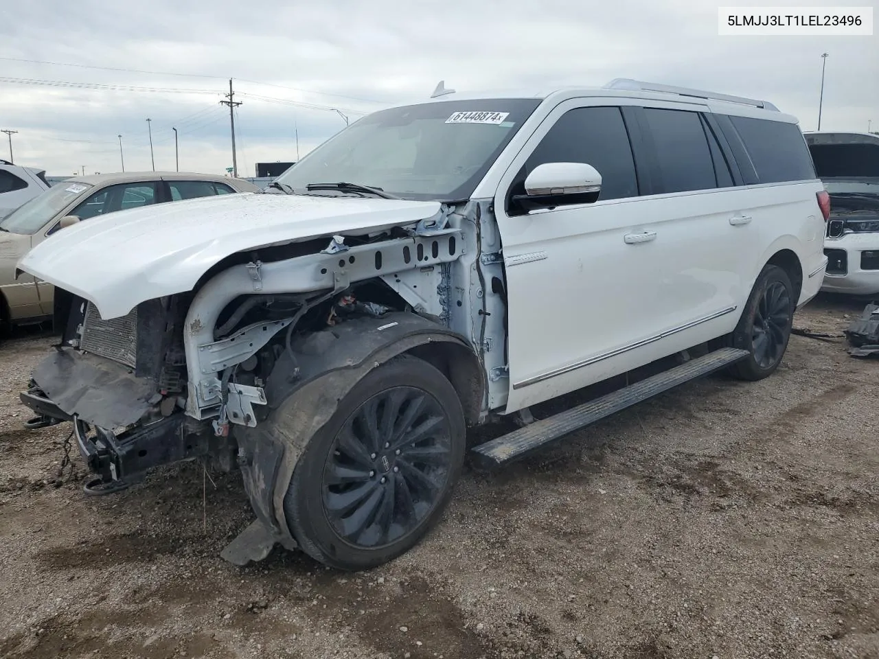 2020 Lincoln Navigator L Reserve VIN: 5LMJJ3LT1LEL23496 Lot: 61448874