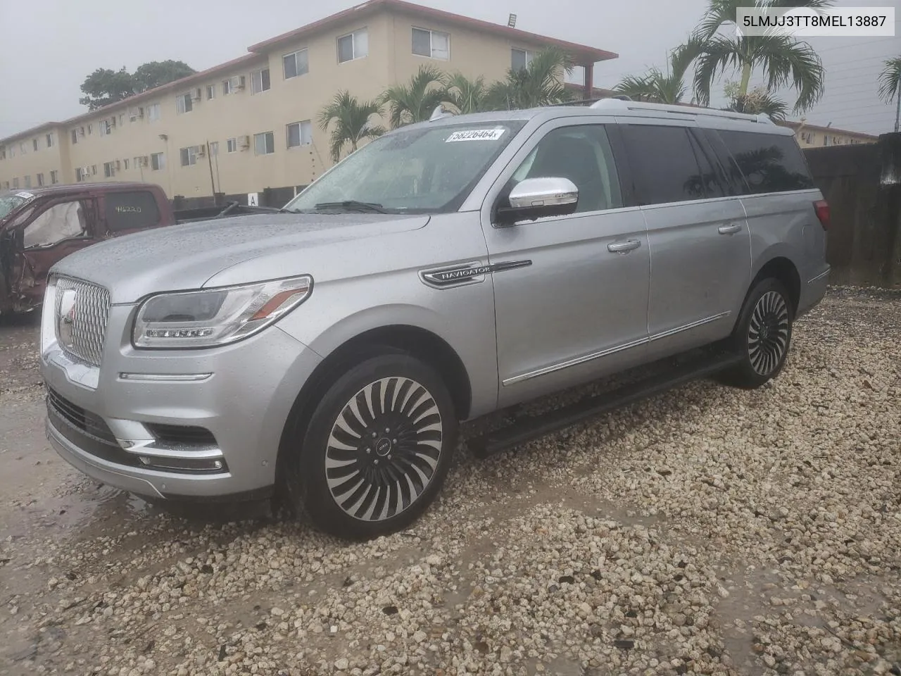 2021 Lincoln Navigator L Black Label VIN: 5LMJJ3TT8MEL13887 Lot: 58226464