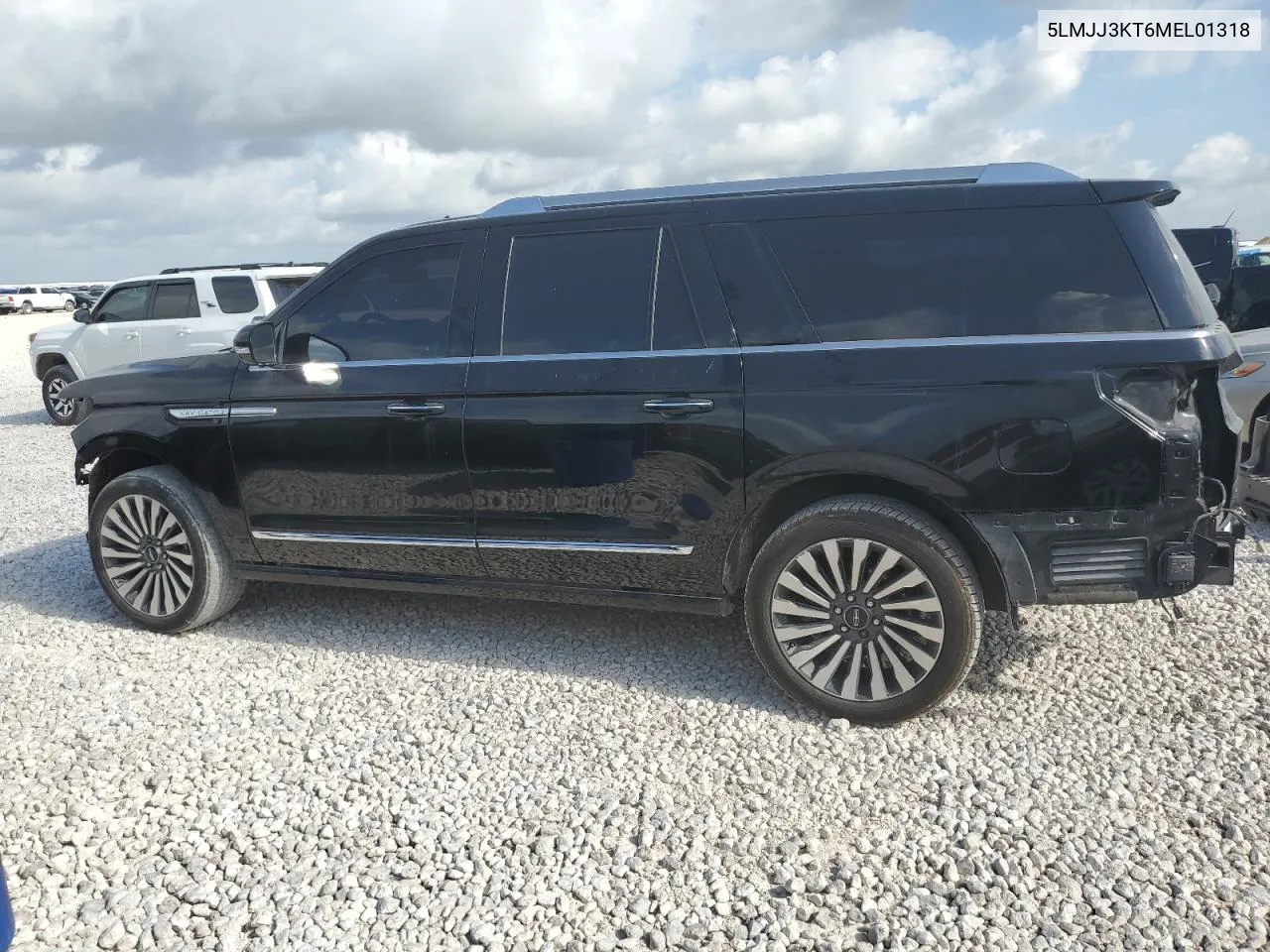 2021 Lincoln Navigator L Reserve VIN: 5LMJJ3KT6MEL01318 Lot: 60285324