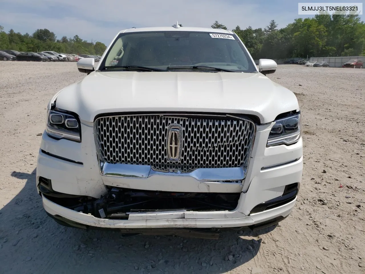 5LMJJ3LT5NEL03321 2022 Lincoln Navigator L Reserve