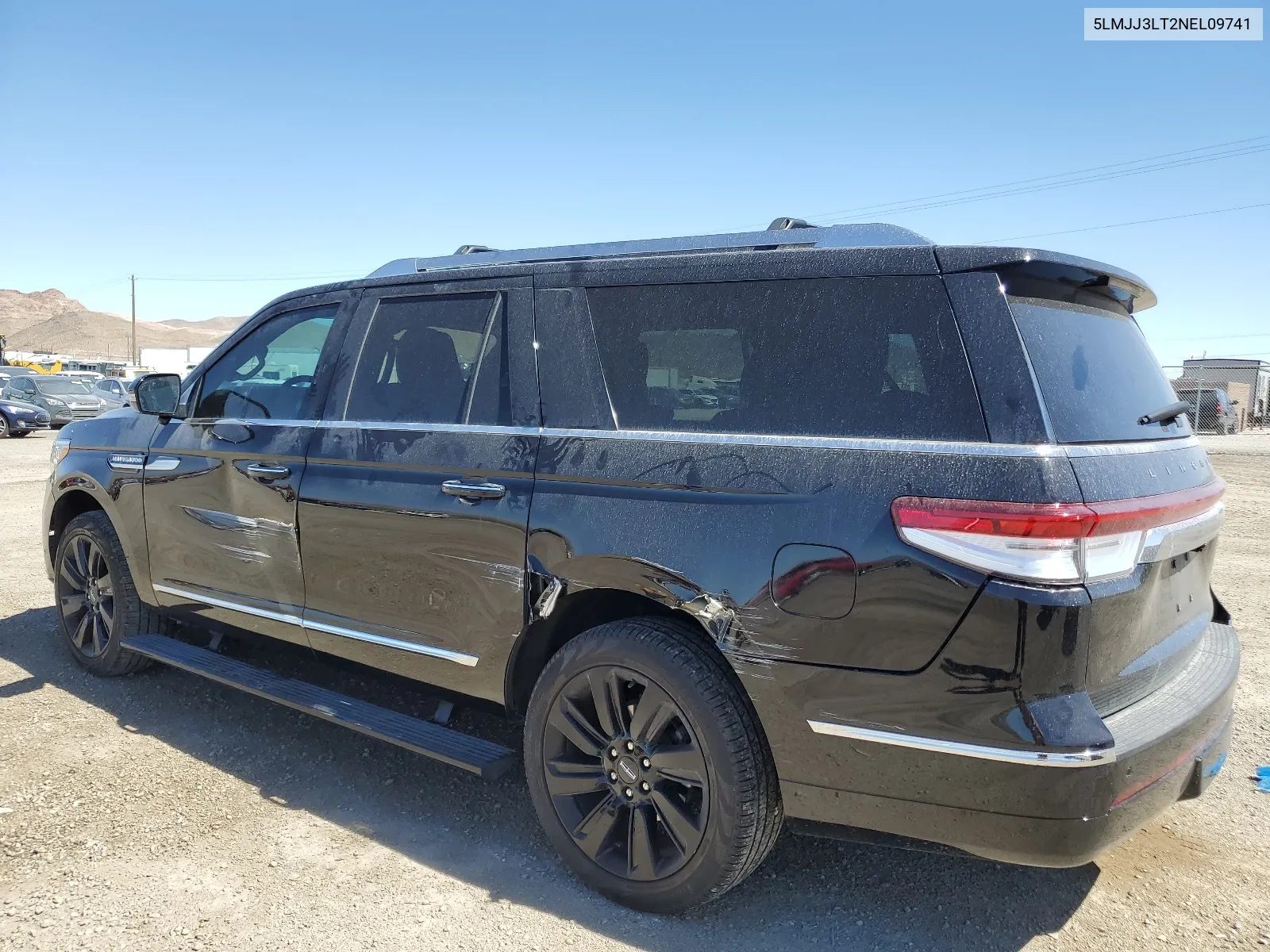 2022 Lincoln Navigator L Reserve VIN: 5LMJJ3LT2NEL09741 Lot: 57283334