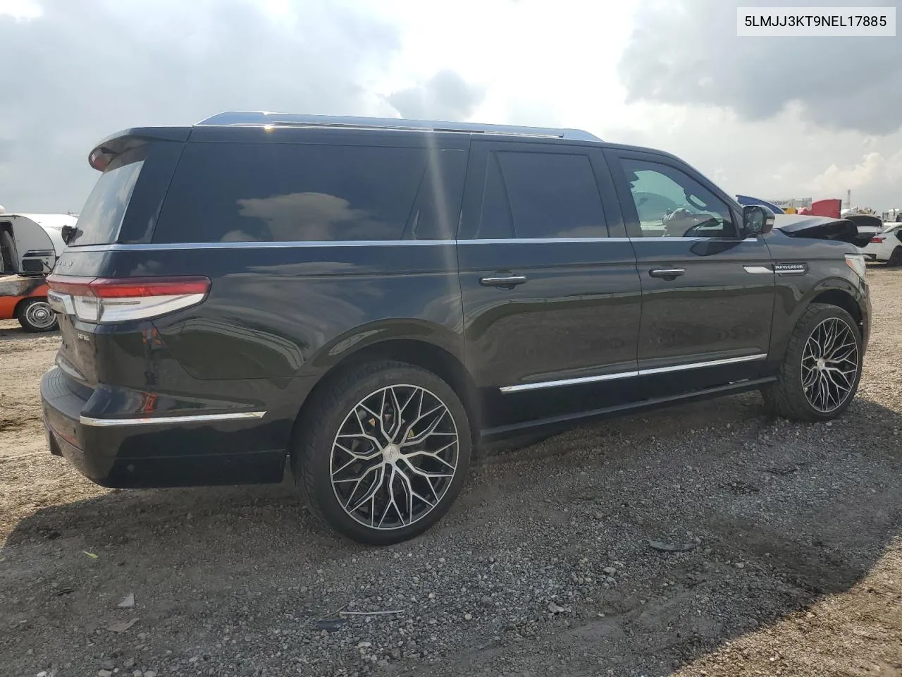 2022 Lincoln Navigator L Reserve VIN: 5LMJJ3KT9NEL17885 Lot: 57573704