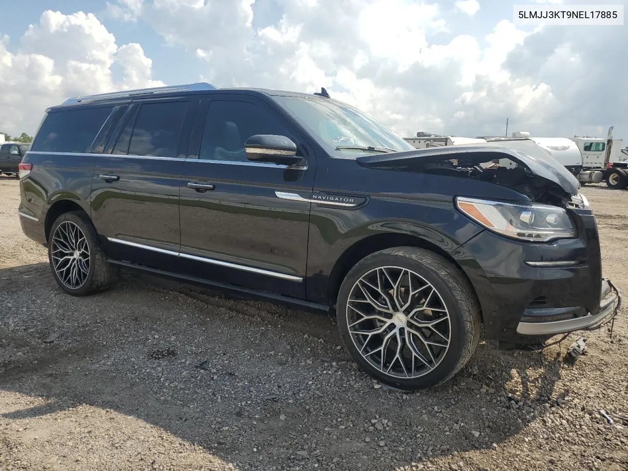 2022 Lincoln Navigator L Reserve VIN: 5LMJJ3KT9NEL17885 Lot: 57573704