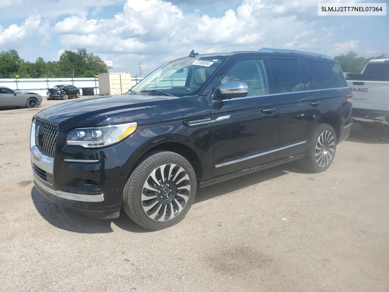 2022 Lincoln Navigator Black Label VIN: 5LMJJ2TT7NEL07364 Lot: 61389094