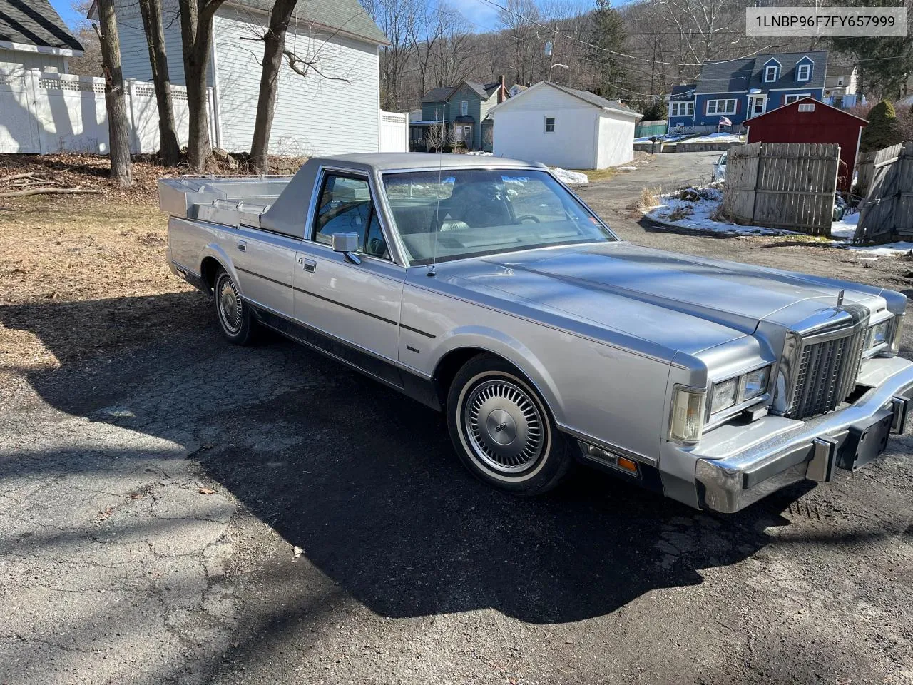 1985 Lincoln Town Car VIN: 1LNBP96F7FY657999 Lot: 57771604