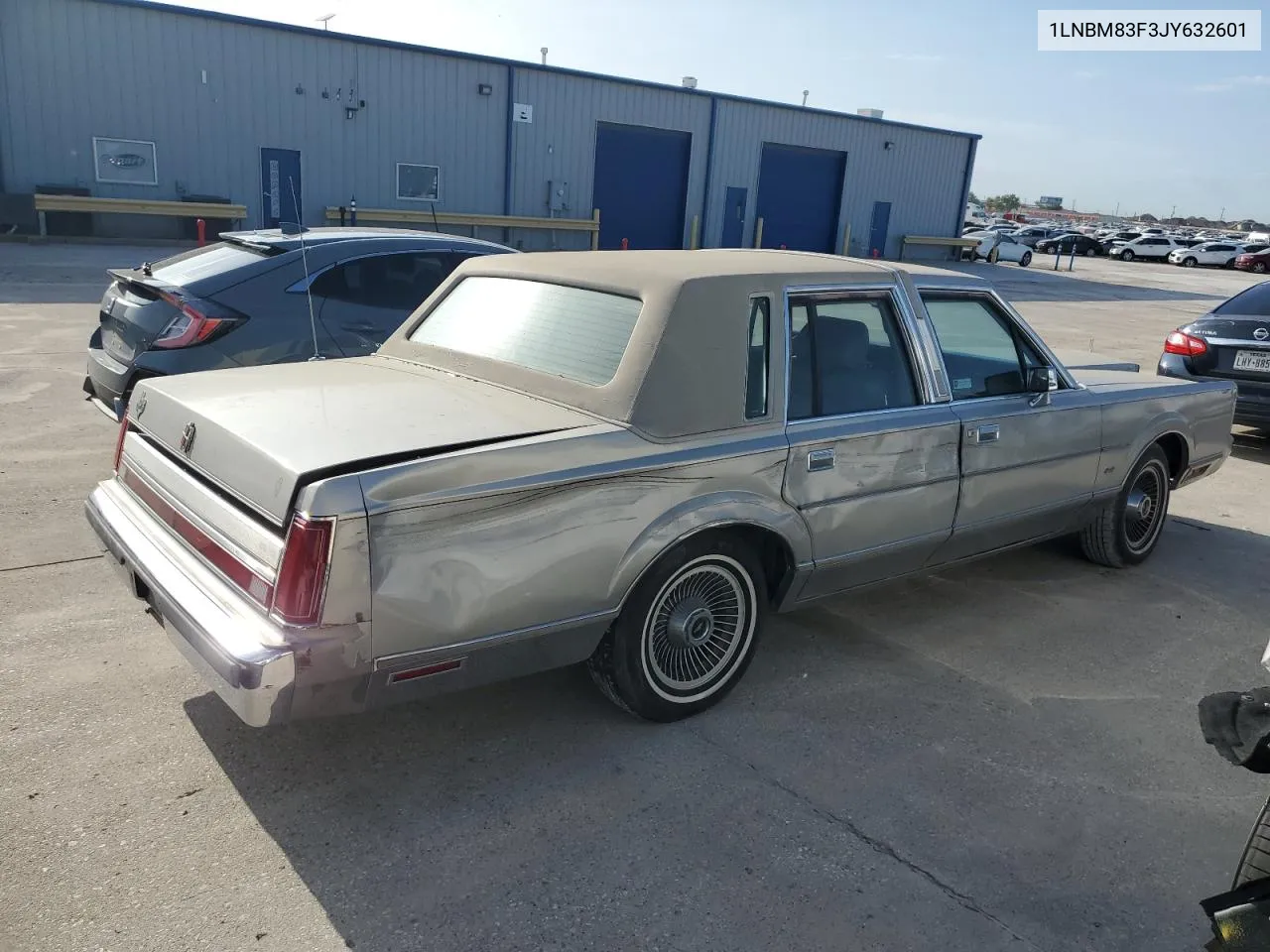 1988 Lincoln Town Car Cartier VIN: 1LNBM83F3JY632601 Lot: 54191074