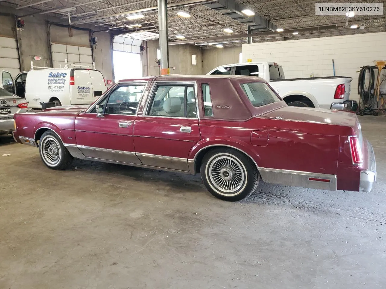 1LNBM82F3KY610276 1989 Lincoln Town Car Signature