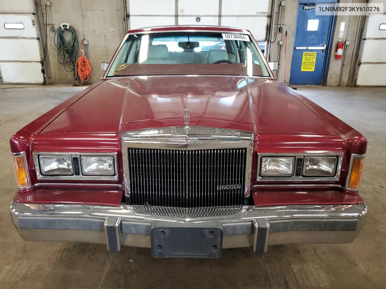 1LNBM82F3KY610276 1989 Lincoln Town Car Signature