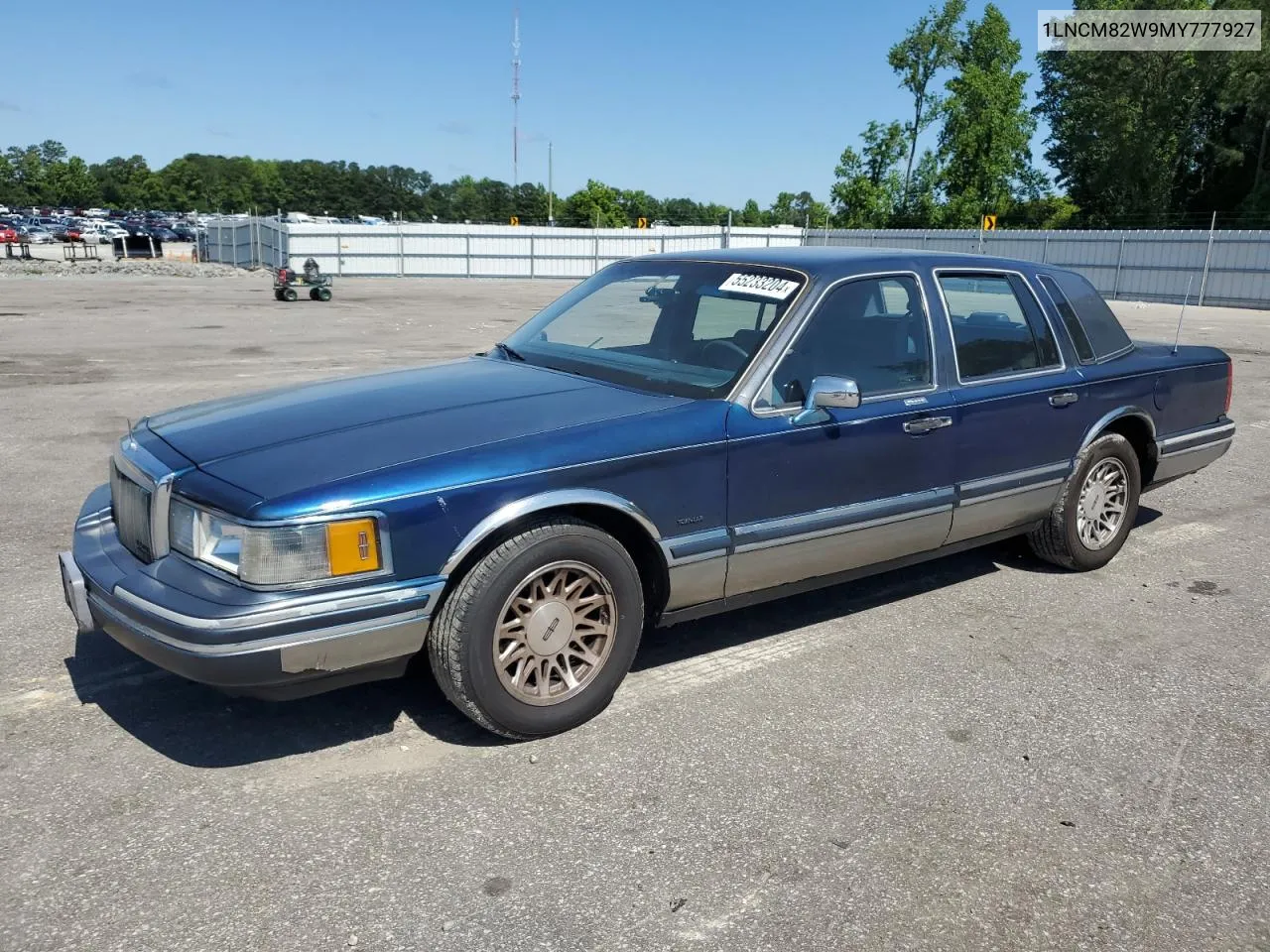 1LNCM82W9MY777927 1991 Lincoln Town Car Signature