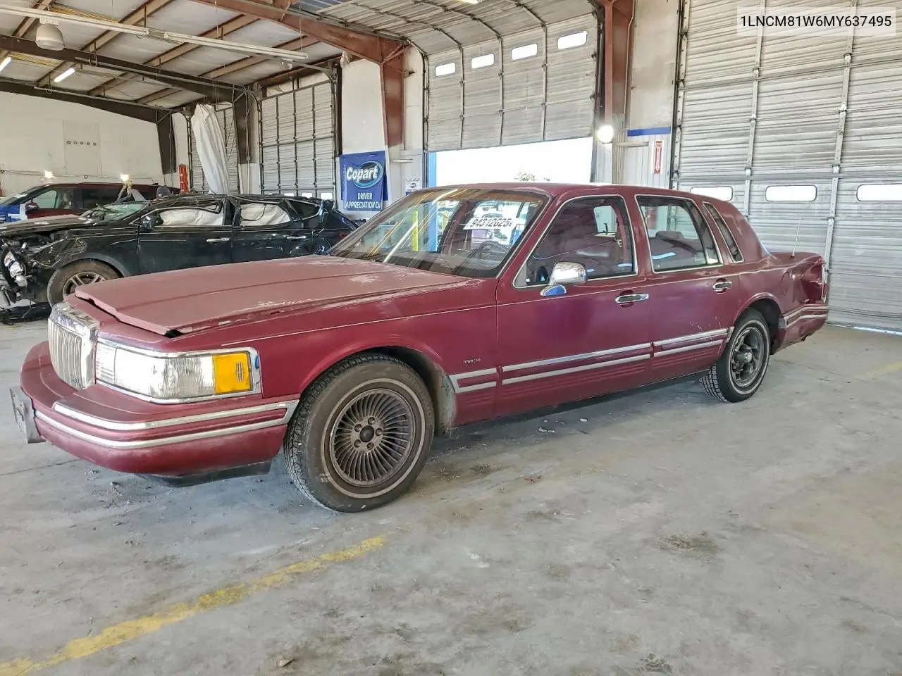1LNCM81W6MY637495 1991 Lincoln Town Car Executive