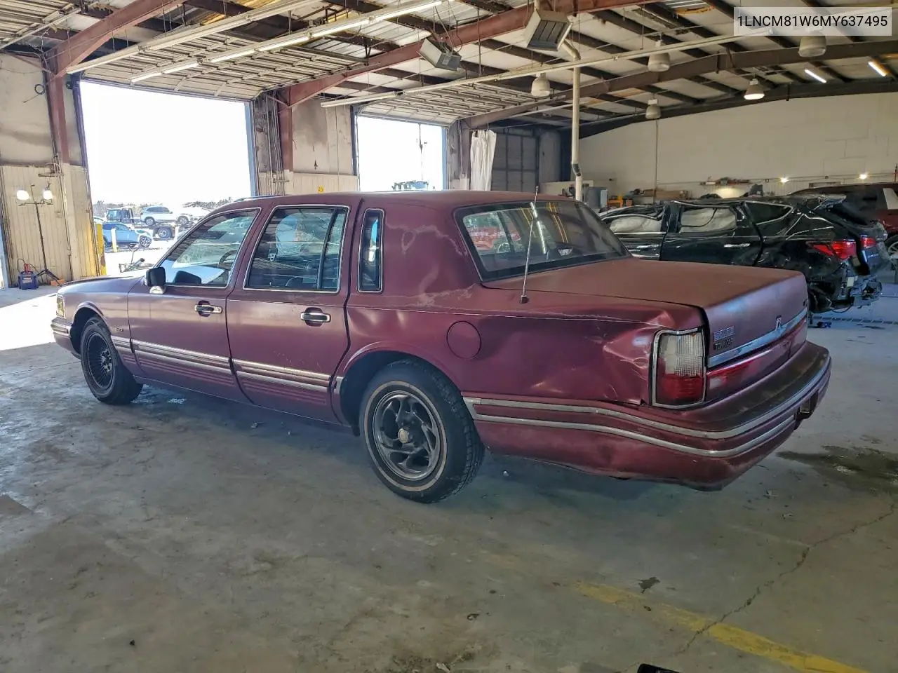 1LNCM81W6MY637495 1991 Lincoln Town Car Executive