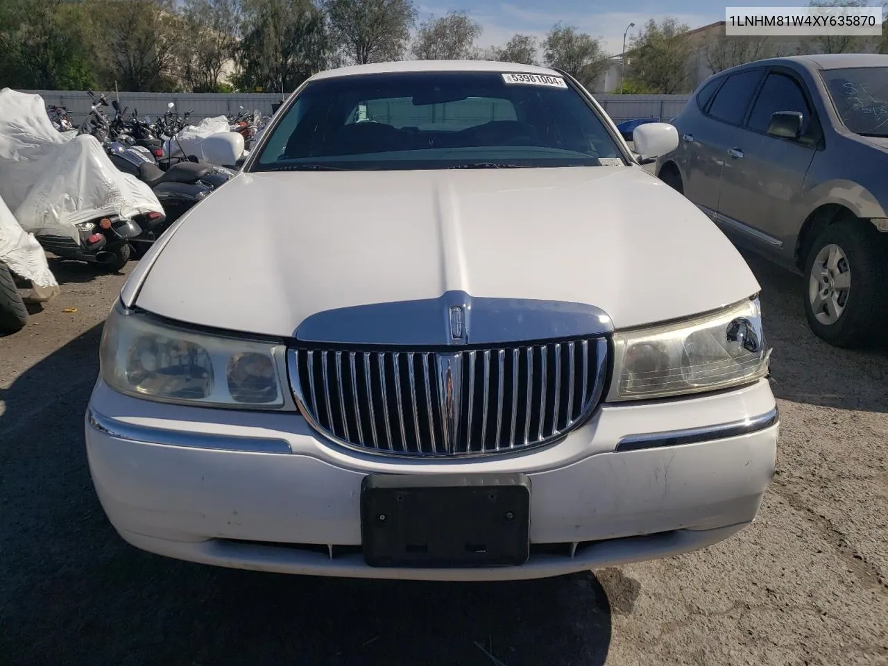 1LNHM81W4XY635870 1999 Lincoln Town Car Executive