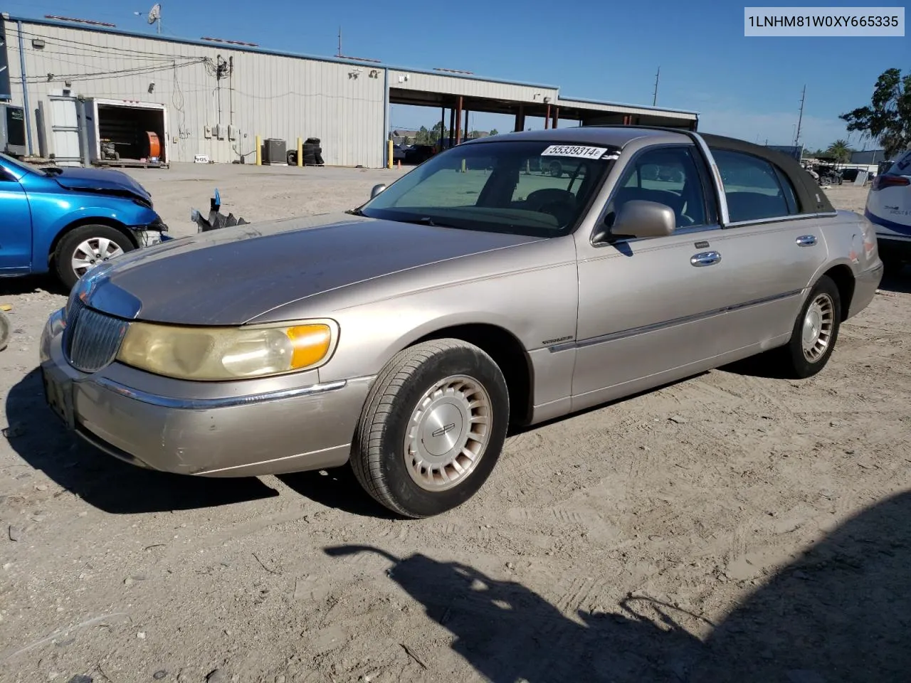 1LNHM81W0XY665335 1999 Lincoln Town Car Executive