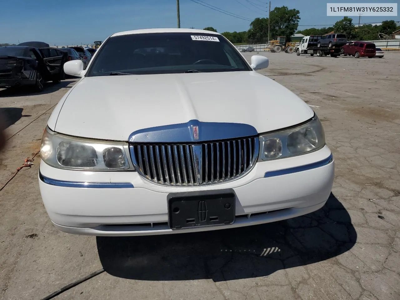 1L1FM81W31Y625332 2001 Lincoln Town Car Executive